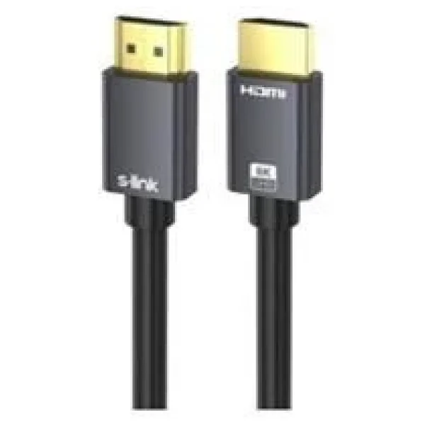 S-Link Sl-Hm8k15 Hdmı To Hdmı 1,5m V2.1 8k60 Hz 4K 120hz Kablo - Görsel 4