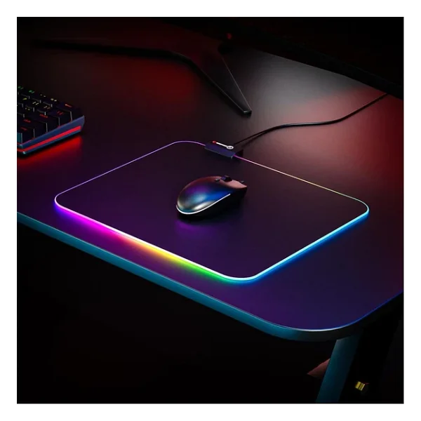 Rampage Pulsar Mp-21 Siyah 252-328-3mm RGB Ledli Gaming Mouse Pad - Görsel 3