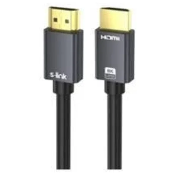 S-Link Sl-Hm8k03 Hdmı To Hdmı 3m V2.1 8k60 Hz 4K 120hz Kablo - Görsel 4