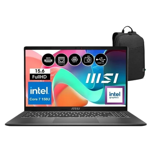 Msı Modern 15 F1mg-632xtr Core 7 150u 16 GB 512 GB SSD Intel Graphics 15.6" Full HD Notebook - Görsel 4