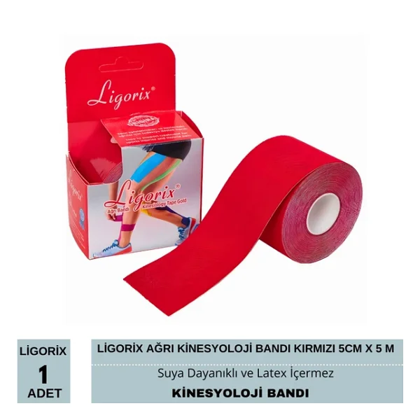 Ligorix 5cm X 5m Kinesio Bant - Görsel 4