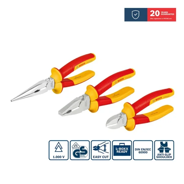 Bosch 1600a02ng0 Vde 3 Parça Pense Seti - Görsel 5