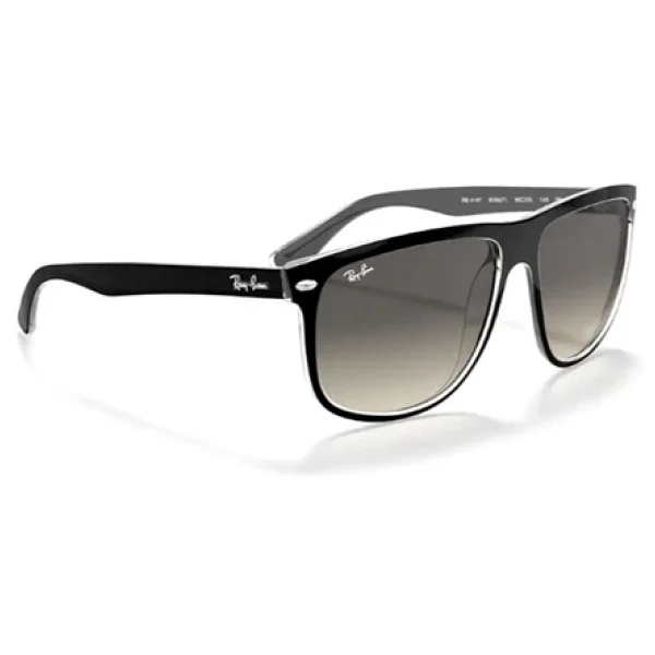 Ray-Ban Boyfriend 4147 603971 Black/Transparent-Grey Erkek Güneş Gözlüğü - Görsel 5