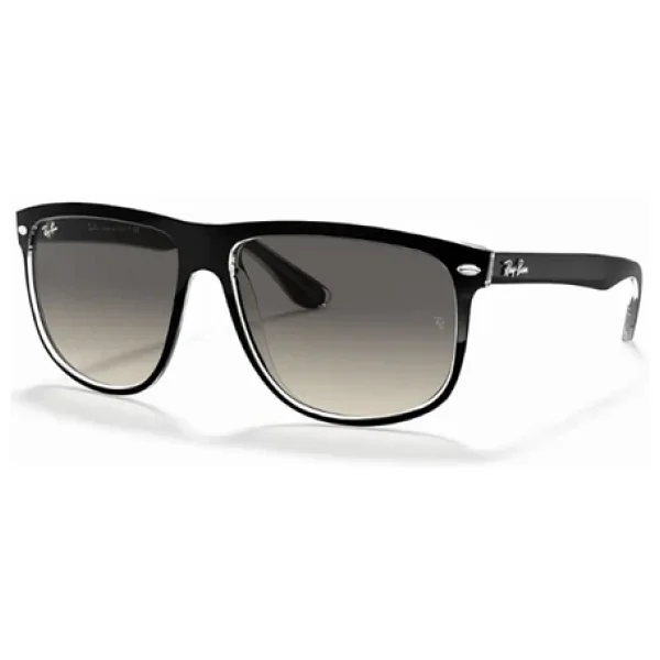 Ray-Ban Boyfriend 4147 603971 Black/Transparent-Grey Erkek Güneş Gözlüğü - Görsel 3