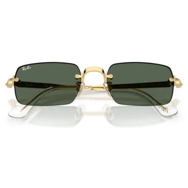 Ray-Ban By Asap Rocky 3928 001/71 Gold-Dark Green Güneş Gözlüğü - Görsel 6
