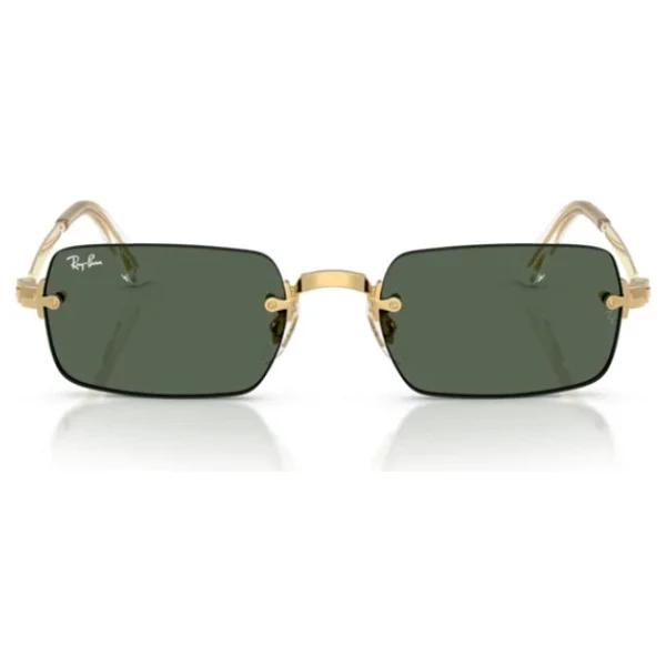 Ray-Ban By Asap Rocky 3928 001/71 Gold-Dark Green Güneş Gözlüğü - Görsel 4