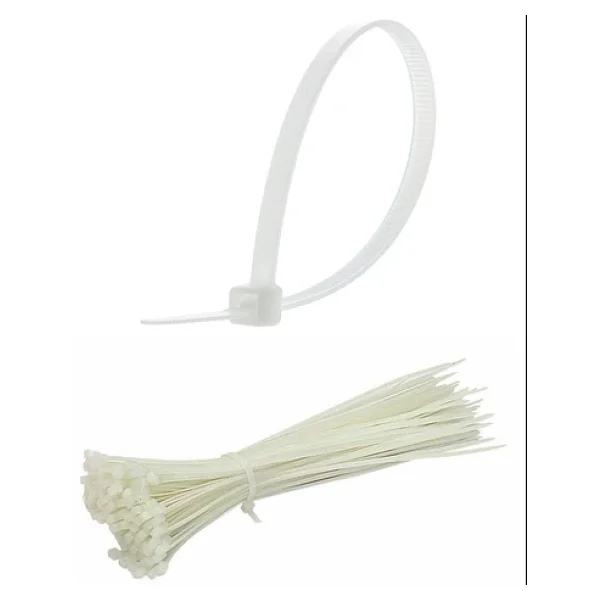 100 Adet Plastik Cırt Kelepçe Kablo Bağı Kablo Düzenleyici- 3.6 X 150 Mm (5224) - Görsel 6