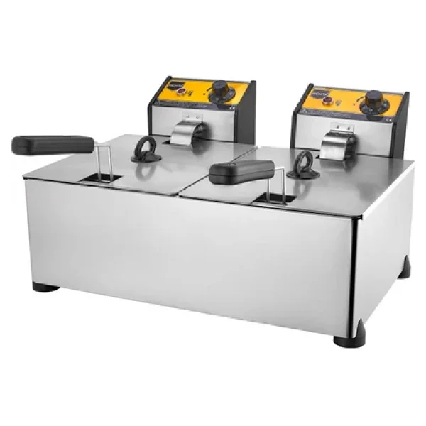 Remta R93 5+5 Lt Çiftli Elektrikli Endüstriyel Fritöz - Görsel 6