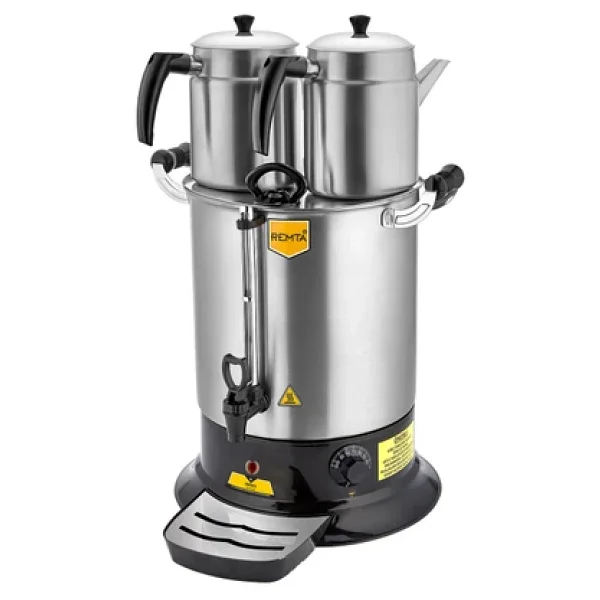 Remta Pt14 Platin Çift Demlikli 17 Lt Çay Makinesi - Görsel 5