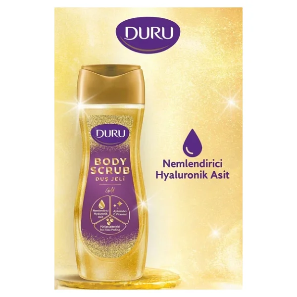 Duru Body Scrub Gold Duş Jeli 450 ml 2 Adet - Görsel 8