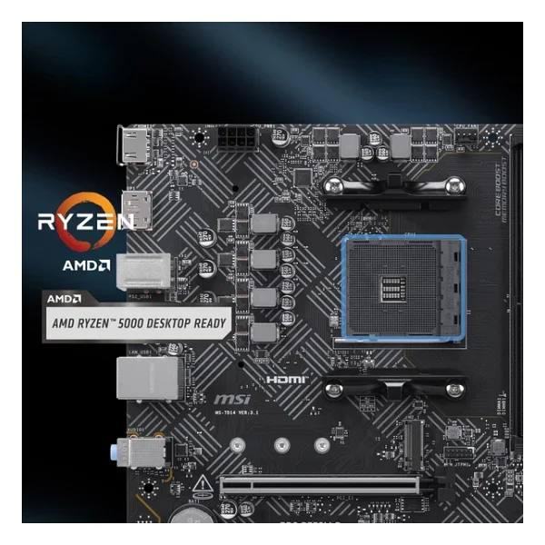 Msı Pro B550m-B AMD Am4 DDR4 Micro Atx Anakart - Görsel 7