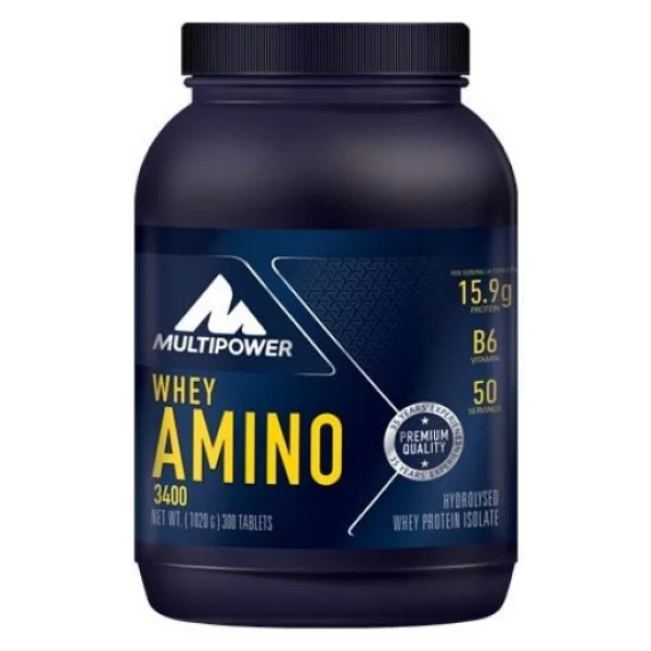 Multipower Whey Amino 3400 300 Tablet - Görsel 3