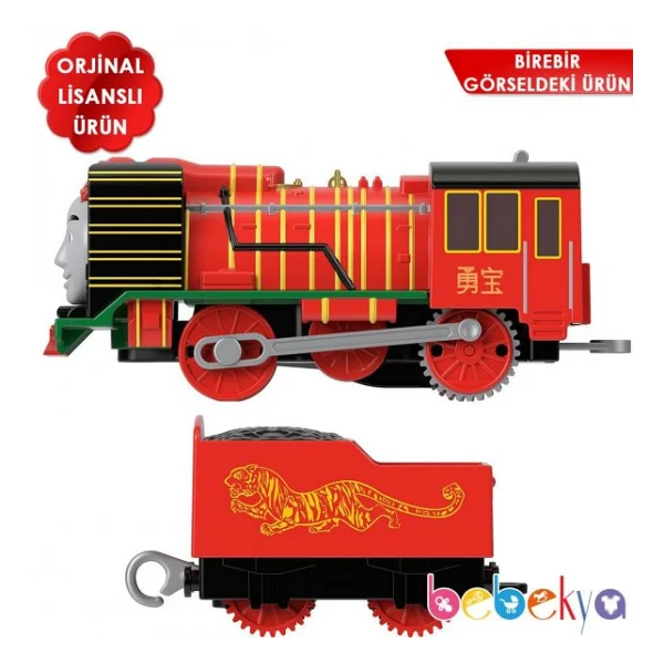 Orjinal Fisher Price Thomas Ve Arkadaşları Motorlu Büyük Trenler Yong Bao Thomas & Friends Trackmaster Motorlu Tren - Görsel 5
