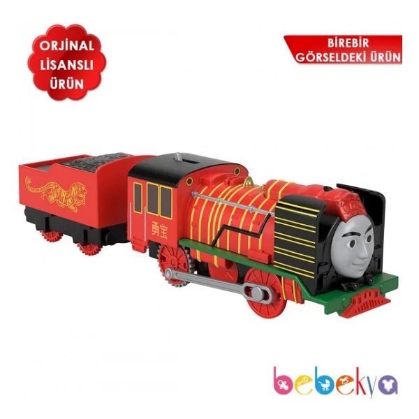 Orjinal Fisher Price Thomas Ve Arkadaşları Motorlu Büyük Trenler Yong Bao Thomas & Friends Trackmaster Motorlu Tren - Görsel 3