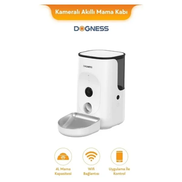 Dogness Rover F15 4 Lt Kameralı Otomatik Mama Kabı - Görsel 8