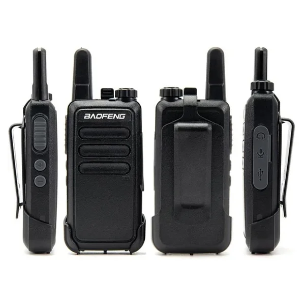 Valkyrie Pmr Baofeng 2 Adet Bf-R5 El Telsizi Seti - Çift Kulaklık 2li Set Lisanssız Şarjlı 16 Kanal Vox Telsiz Seti - Görsel 5