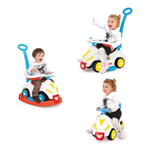 Fisher Price 1812 4'ü 1 Arada Smile Araba - Görsel 3