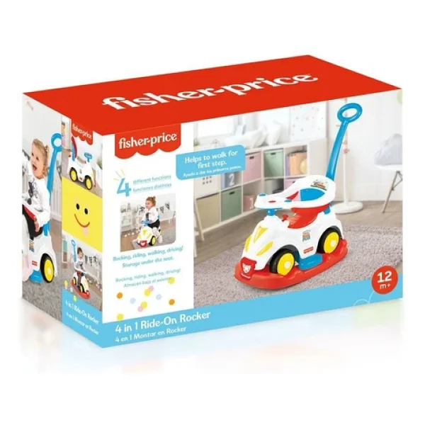 Fisher Price 1812 4'ü 1 Arada Smile Araba - Görsel 4