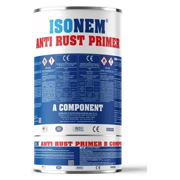Isonem Anti Rust Primer 5 Kg Antikorozif Astar - Görsel 3