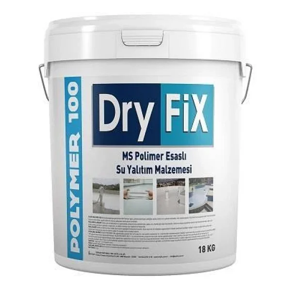 Dryfix Polymer100 18 Kg Polimer Esaslı Su Yalıtım Malzemesi - Görsel 4