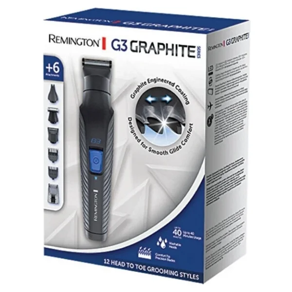 Remington Pg3000 G3 Graphite 6'sı 1 Arada Erkek Bakım Seti - Görsel 7