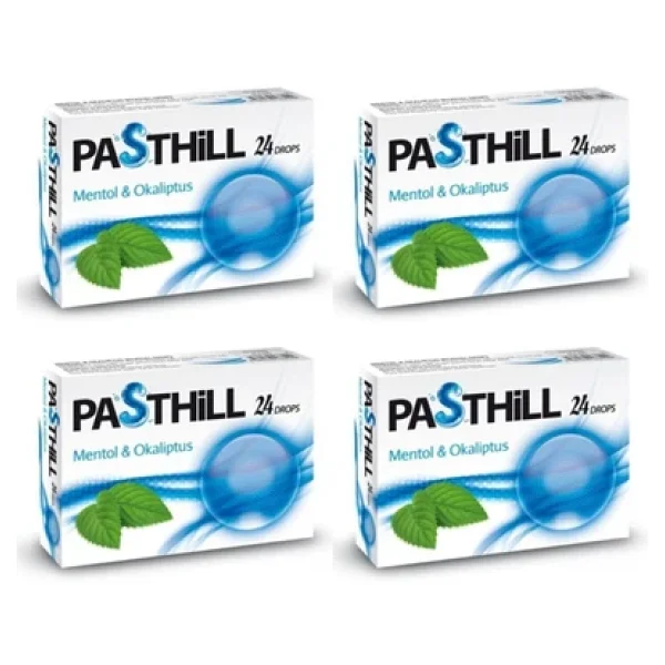 Pasthill Mentol Okaliptus 24'lü Pastil 4 Adet - Görsel 3
