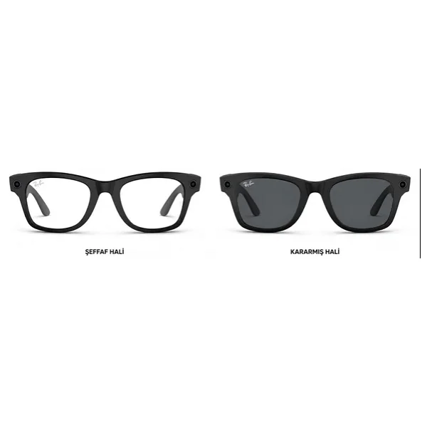 Ray-Ban Meta Wayfarer Gen 2 Rw4012 601s1z 50 Beden Mat Siyah-Transitions Gri Akıllı Gözlük - Görsel 4