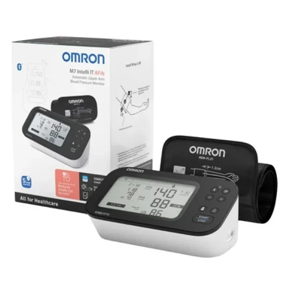 Omron M7 Intelli It Afib Hem-7380t1-Ebk Koldan Dijital Tansiyon Aleti - Görsel 6
