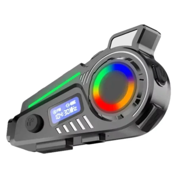 Glr K19 Kameralı Kask Kulaklığı Motosiklet İnterkom Bluetooth 5.4 GPS Sürüş Kayıt Cihazı - Görsel 6