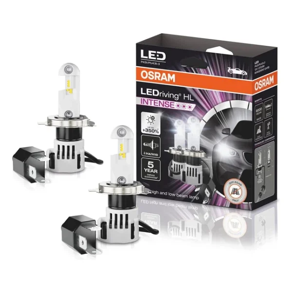 Osram Far Ampulü LED H4/H19 12v 23w Intense 23w64193dwınt - Görsel 3