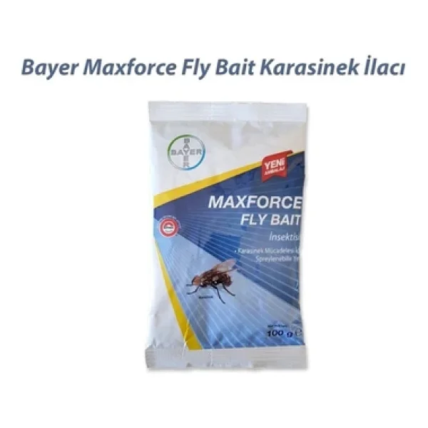 Bayer Maxforce Fly Bait Wg 100 Gr Granül Kara Sinek Ilacı X 5 Adet - Görsel 3