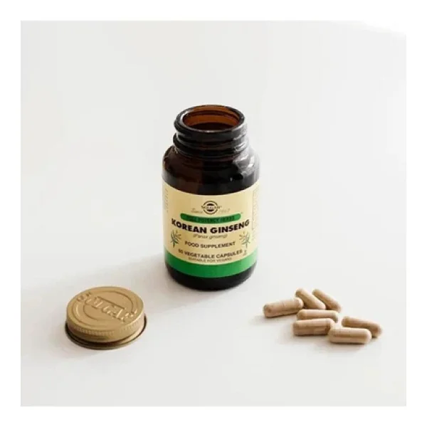 Solgar Korean Ginseng 50 Kapsül 2 Adet - Görsel 6