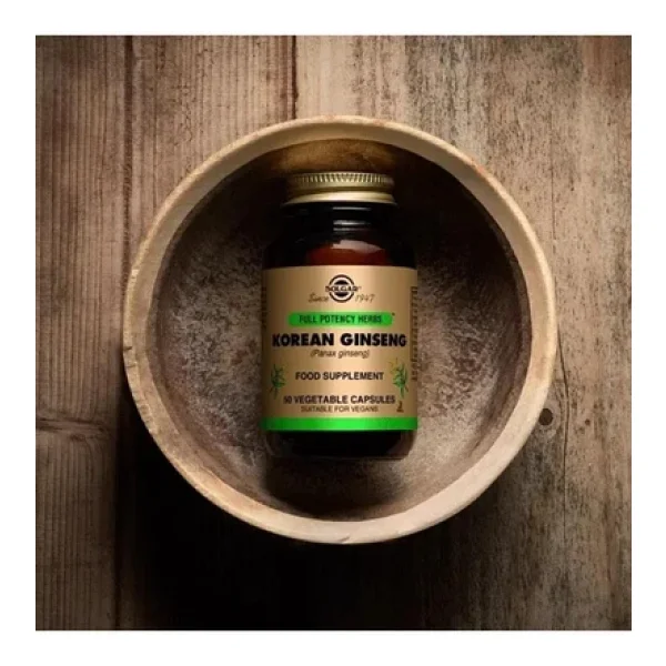 Solgar Korean Ginseng 50 Kapsül 2 Adet - Görsel 7