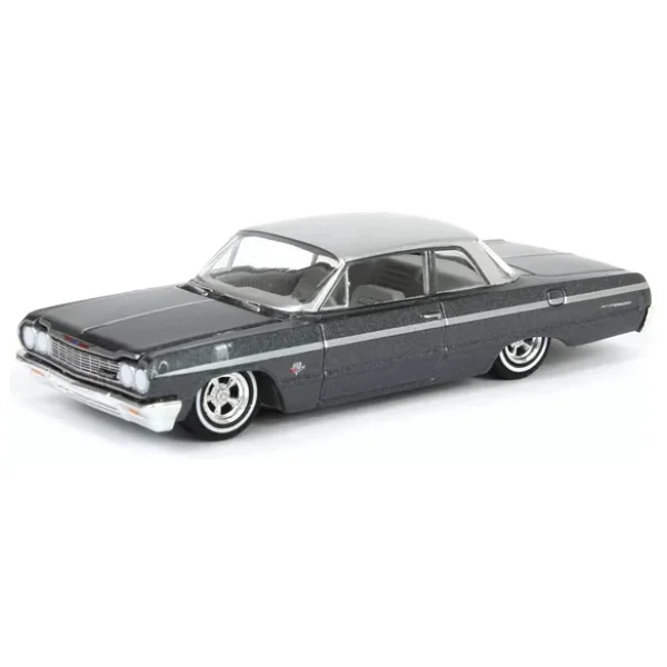 Greenlight 1/64 California Lowriders Series 6- 1964 Chevrolet Bel Air 63070-D - Görsel 4