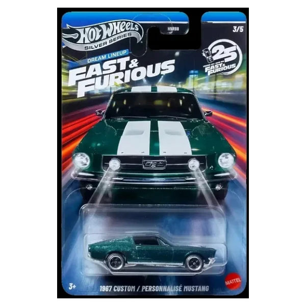 Hot Wheels Silver Series Dream Lineup Fast Furious - Hnr88 - 979n - Görsel 6