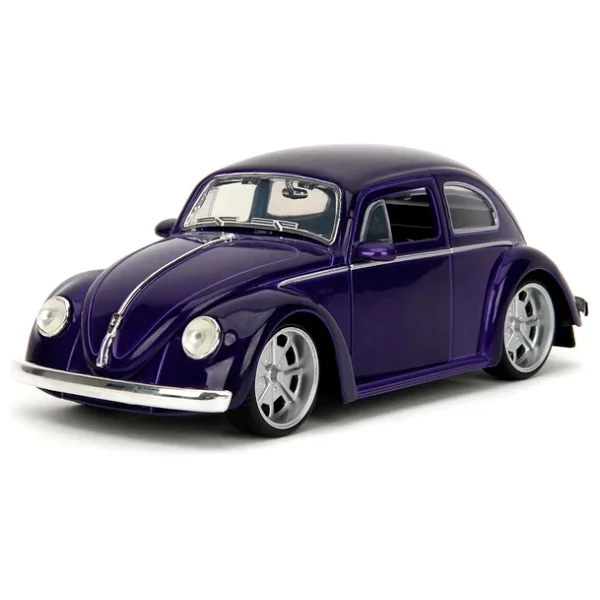 Jada 1/24 Wednesday 1972 Vw Beetle With Wednesday & Thing Figures - Görsel 4