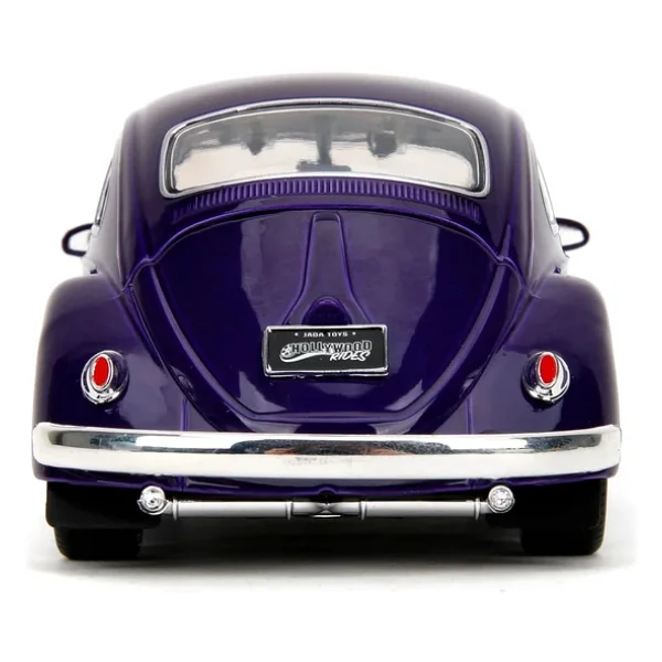 Jada 1/24 Wednesday 1972 Vw Beetle With Wednesday & Thing Figures - Görsel 8