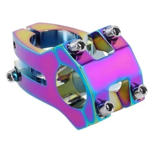 Wake Rainbow Bisiklet Kısa Gidon Boğazı 40mm Bisiklet Yedek Parça Aksesuarı Wake Rainbow - Görsel 5