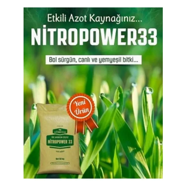 Gübretaş Nitropower 33 Üre Amonyum Sulfat Kükürt Azot Gübre 50 Kg - Görsel 6