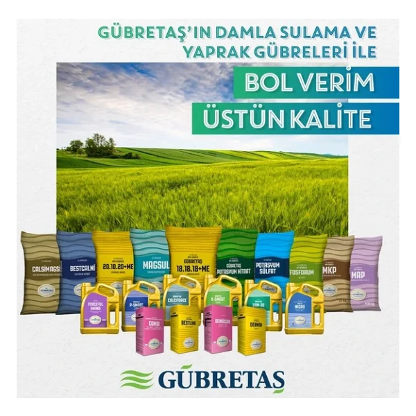Gübretaş Map 12 61 Damla Sulama 25 Kg Yaprak Gübresi - Görsel 7