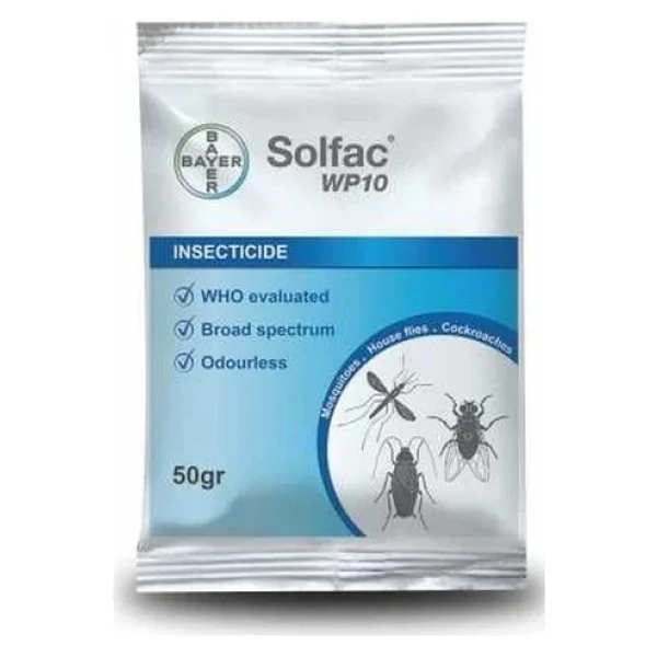 Bayer Solfac Wp 10 Toz Haşere Öldürücü 50 Gram - Görsel 3