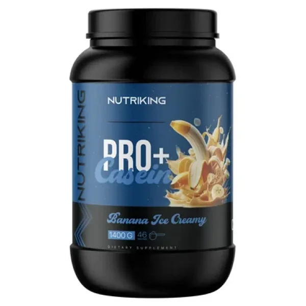 Nutriking Kazein Protein Tozu 1400G 46 Servis Muz Aromalı - Görsel 5