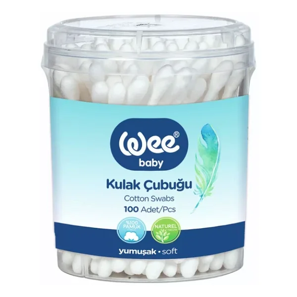 Wee Baby 100'lü Bebek Kulak Çubuğu - Görsel 3