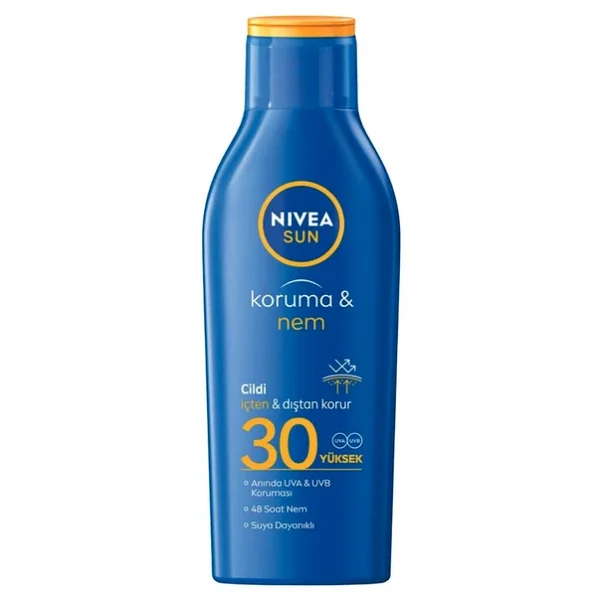 Nivea Sun Koruma & Nem 200 Ml 30 Faktör Güneş Losyonu - Görsel 3