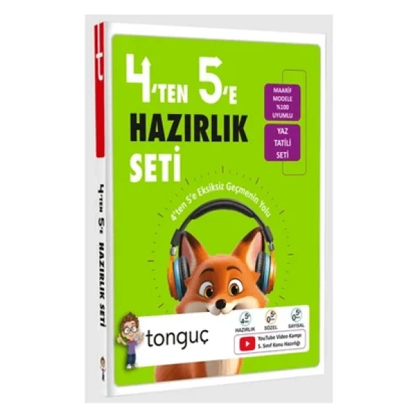 Tonguç Akademi 4'ten 5'e Hazırlık Seti - Görsel 7