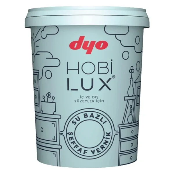 Dyo Hobilüx 400 Ml Parlak Vernik - Görsel 5