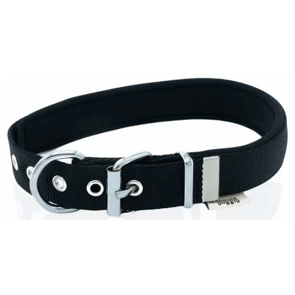 Doggie Konfor Dokuma Boyun Tasması Siyah 2.5x42-50 Cm (Dsbt-2510 L) - Görsel 3