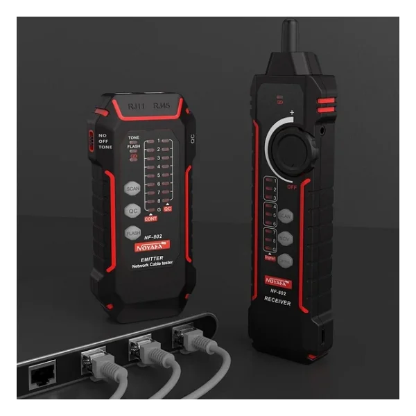 Noyafa Nf-802 Akıllı Ağ Kablo Test Cihazı - Görsel 5