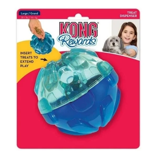 Kong Rewards Ball Köpekler İçin Ödül Maması Dağıtma Oyuncağı L - Görsel 9