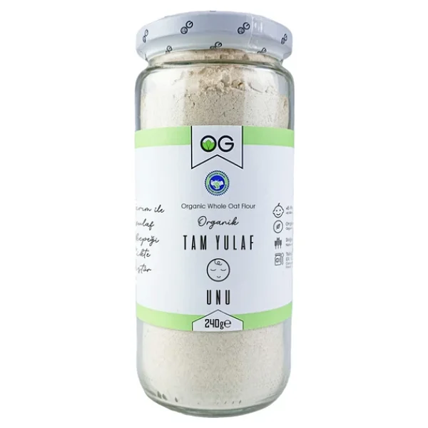 Og Natural Organik Tam Yulaf Unu 240 Gr - Görsel 3